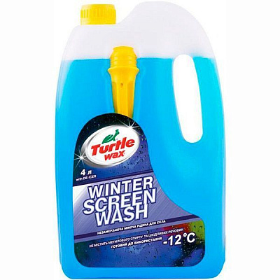 Омыватель стекла TURTLE WAX Жидкое пламя зима -12°С 4л 
