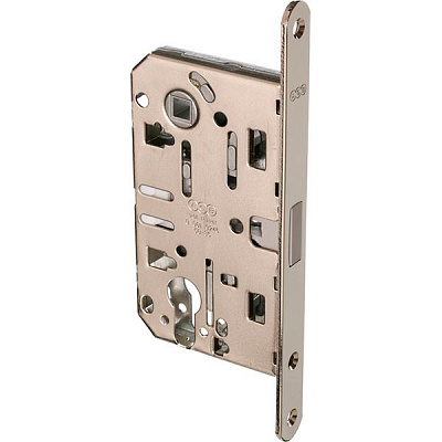 Дверний замок міжкімнатний AGB Mediana Polaris нікель