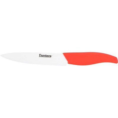 Нож керамический Flamberg 25 см коралловый