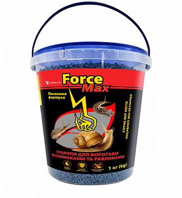 Засіб від равликів і слимаків Force MAX Гранули 1 кг