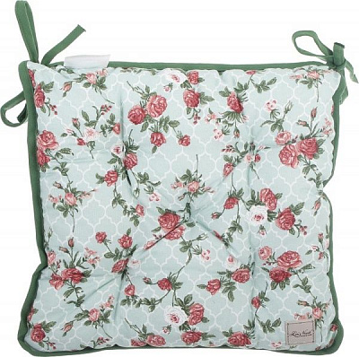 Подушка на стілець Маленькі троянди 40х40 см La Nuit