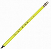 Олівець чорнографітний Evolution Fluo з гумкою BIC
