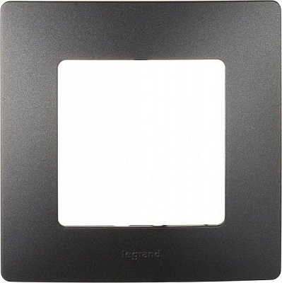 Рамка Etika 672581 универсальная антрацит