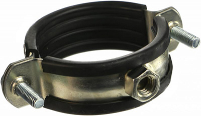 Хомут із гумовою прокладкою з гайкою М8 1 1/2