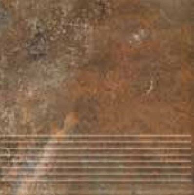 Клінкерна плитка ARTEON BROWN STOPNICA PROSTA 30х30 Ceramika Paradyz