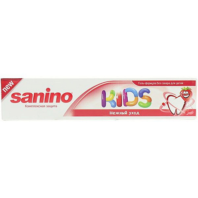 Детская зубная паста SANINO детская 50 мл 67 г
