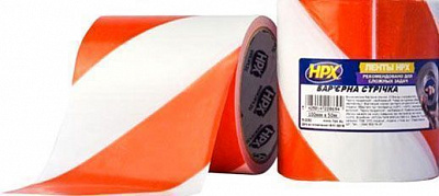 Огороджувальна сигнальна стрічка HPX B10050 100 мм 50 м 30 мкн