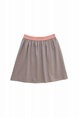 Юбка для девочек KOSTA р.122-128 серый 2524-4
