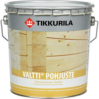 Просочення (антисептик) TIKKURILA Valtti Праймер безбарвний 0,9 л
