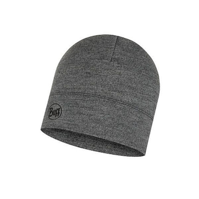 Шапка BUFF MIDWEIGHT_MERINO_WOOL_HAT BU 118007.933.10.00 OS светло-серый