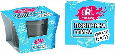 Глина воздушная Nota Bene 120 мл черная