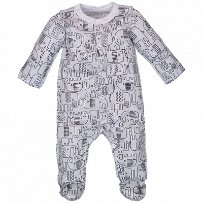 Комбинезон детский Татошка р.50 серый меланж 1506253слн 