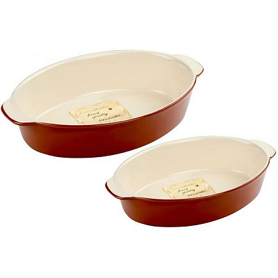 Набір форм для випікання Квітник овальні 1 л + 1.6 л