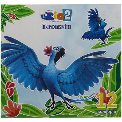 Пластилин Rio 12 шт. Cool For School
