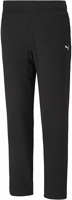 Штани Puma ESS SWEATPANTS FL OP PUMA BLACK-CAT 58684451 р. XS чорний