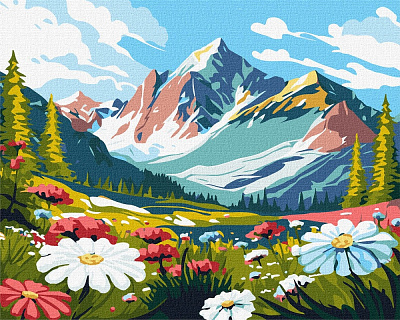 Картина по номерам Контрасты природы 40х50 см Идейка