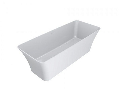 Ванна из искусственного камня EGO Bonita 180x75 белая 