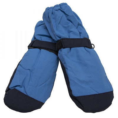 Варежки детские лыжные безразмерные голубой 517120 