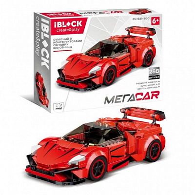 Конструктор Iblock МегаCar 288 деталей PL-921-300