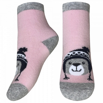 Носки детские для девочек Легка хода 9283 р. 10–12 светло-розовый 