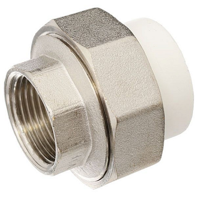 Американка внутренняя Valtec с переходом на внутреннюю резьбу ППР 25х3/4