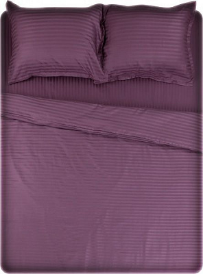 Комплект постельного белья евро индиго Domikus 