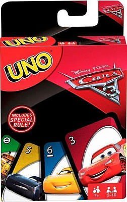 Игра настольная Uno Тачки 3 FDJ15