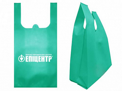 Экосумка Эпицентр 600x350x120 мм бирюзовый