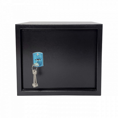 Сейф мебельный одностенный Metalzavod СМ-300 черный 