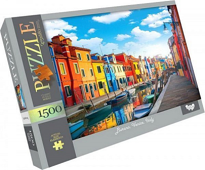 Пазли Danko Toys № 6 Burano, Venice, Italy 1500 елементів С1500-04-06