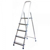 Драбина алюмінієва 5 сходинок BAULICH