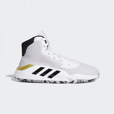 Кросівки Adidas Pro Bounce EE3896 р.13 біло-сірий