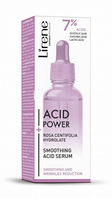 Сироватка Lirene Acid Power з кислотами проти зморшок 30 мл
