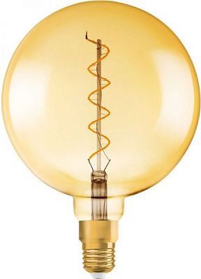 Лампа світлодіодна Osram FIL Vintage Spiral Globe 5 Вт E27 2000 К 220 В жовта 4058075092013