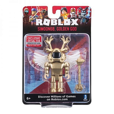 Фігурка колекційна Jazwares Roblox Core Figures Simoon68, Golden God W6 ROB0200