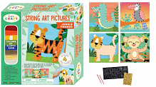 Іграшковий набір для творчості LETS CRAFT String Art Тропічні джунглі SAP002
