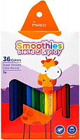 Карандаши цветные Smoothies b&p 36 цветов 2150-36CB Marco