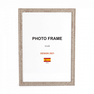 Рамка для фото 1 фото 21х30 см сандал