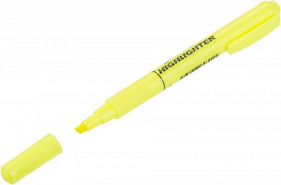 Маркер текстовий Centropen Fax 1-4.6 мм 8722 жовтий