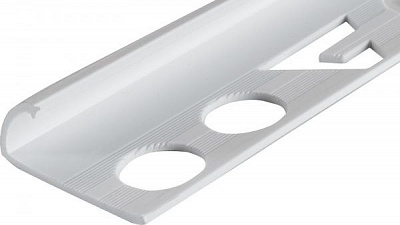 Уголок для плитки Mada внешний ПВХ DL10/001 10 мм 2,7м белый 