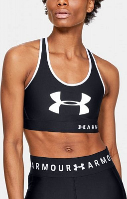 Бра Under Armour Armour Mid Keyhole Graphic 1344333-002 S черный