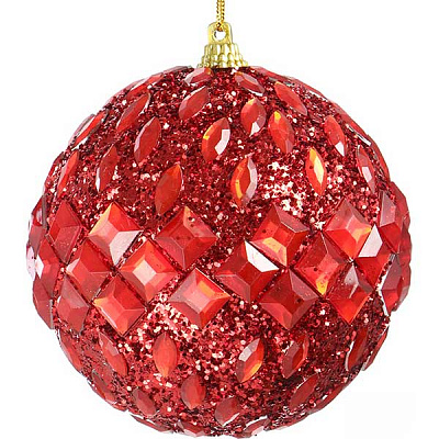 Куля пластикова d80 SDA62880R червоний