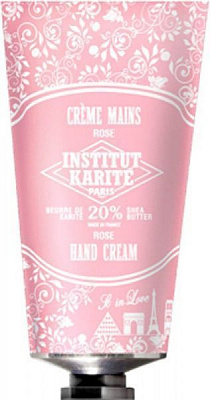 Крем для рук Institut Karite с маслом ши - So In Love - Роза 902306-IK 30 мл