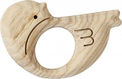 Прорезыватель деревянный Babai Ласточка babai-teether-bird