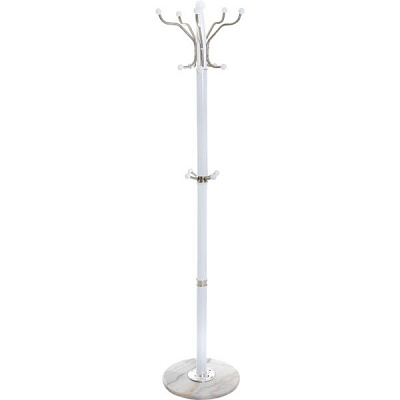 Вешалка-стойка для одежды 178 см белая