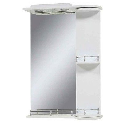 Зеркало Сансервис Z-56 Smile 86.5x56 см белое