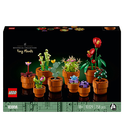 Конструктор LEGO Icons Мініатюрні рослини 10329