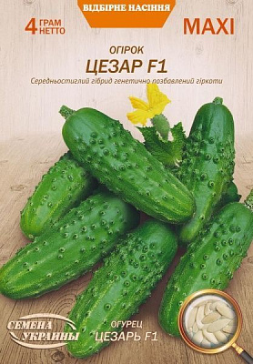 Семена Семена Украины огурец Цезарь F1 4г (4823099803781)