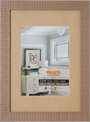 Рамка для фото Velista 28D-1105-49v 21х30/15x21 см