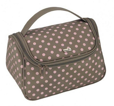 Косметичка REED Lollipop 7836 22.5x14x14.5 см коричневый с розовым 